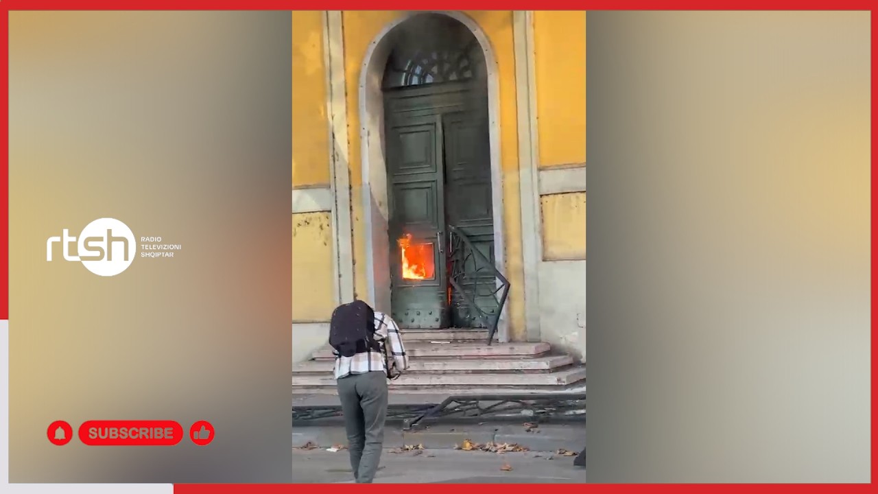 Protesta në Tiranë shoqërohet me akte dhune, sulmohen institucione shtetërore, ministri, Piramida, biznese dhe prona publike
