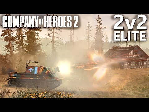 CoH2: Elite 2v2 Hans, Kimbo vs Nicko, PFC