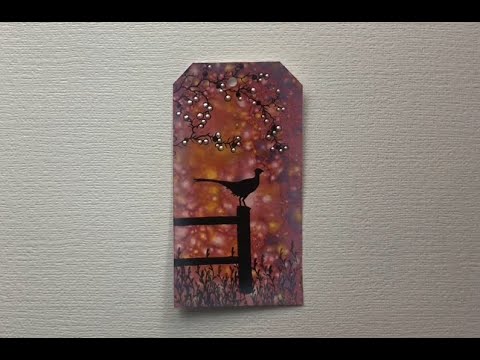 Pheasant In The Mist - A Lavinia Stamps Tutorial
