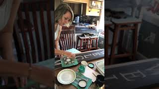 How to create cute welcome porch signs