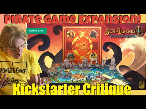 Sea of Legends: Vengeance of the Empires - Kickstarter Critique Review