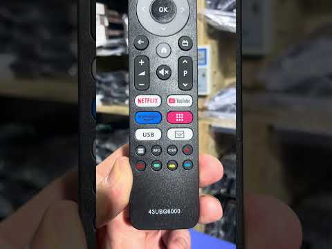 Пульт для телевизора Blaupunkt (65QBG7000, 43UBG6000, 24HBG5000) без микрофона - фото 1 - id-p2820808184