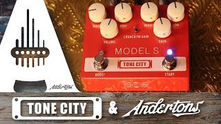 Video thumbnail for Tone City Model S - Overdrive/Distortion Pedal with Boost by Andertons Music Co