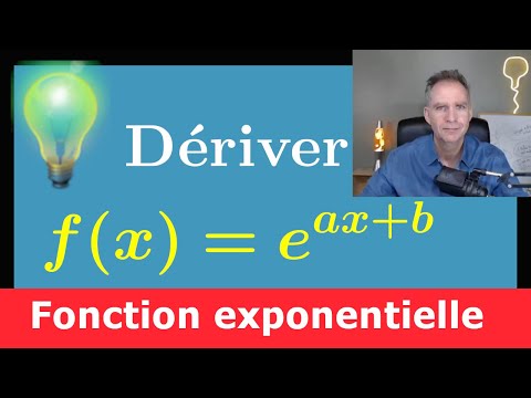 Exponential function ♦ Differentiate e^ax+b ♦ In 4 min! ♦ First mathematics specialty ♦ Exercise