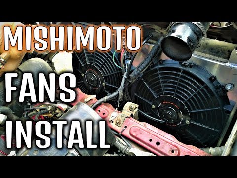 Mazda Rx8 Mishimoto Aluminium Fan Shroud Install