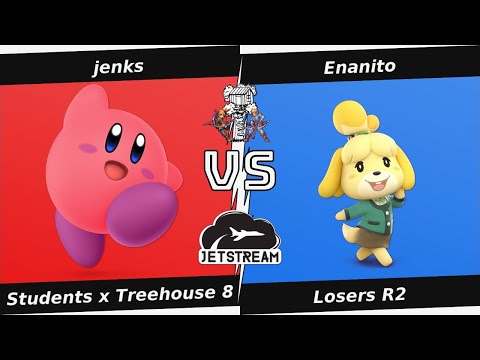 Students x Treehouse 8 Losers R2 - jenks (Kirby) Vs. Enanito (Isabelle) Smash Ultimate - SSBU