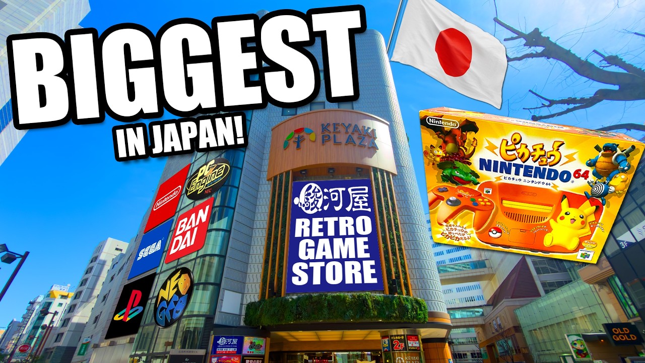 Japan's BRAND NEW Retro Game Store is ABSOLUTELY MASSIVE | 2026 Grand Opening FULL TOUR!