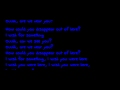 Simple Minds - I Wish You Were Here + lyrics