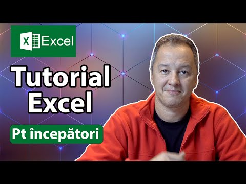 📊 Microsoft Excel – Tutorial Pas cu Pas pentru Începători in Romana 📊