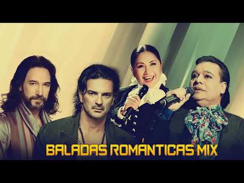 MARCO ANTONIO SOLÍS, RICARDO ARJONA, ANA GABRIEL, JUAN GABRIEL ÉXITOS MIX BALADAS ROMÁNTICAS