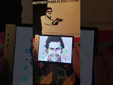 Escobar Fold 1 Applications - Real Video 2019 - $349 foldable smartphone with flexible screen