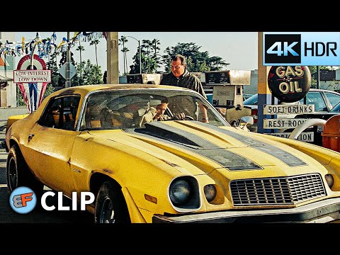 Sam Witwicky Buys His First Car - Bumblebee 1976 Camaro Scene | Transformers 2007 4K HDR Movie Clip
