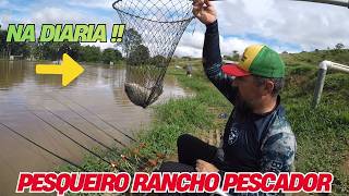 FUI CONHECER O PESQUEIRO RANCHO PESCADOR