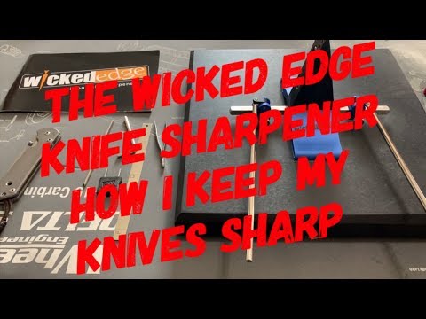Wicked Edge Knife Sharpener