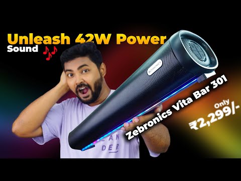 Thumbnail for Zebronics Vita Bar 301 🔥 | 42W Explosive Sound | Deep Bass | 7H Nonstop Play