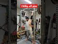 190lbs Strict Overhead Press Off Pins
