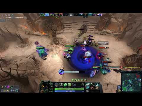 Rubick Sick 4-Man Blackhole - How to end a game of Dota.