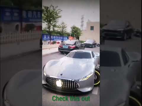 Concept 1 Apple car or iCar . A car of the future The technology Wowzers #icar #applecar #conceptcar