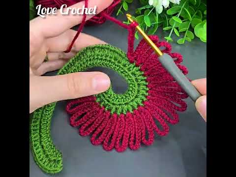 WOW! So EASY Yet SUPER BEAUTIFUL Crochet Flower 😍 | Muy Bonito Flor de Ganchillo