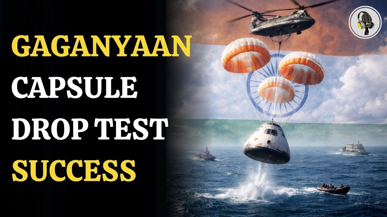 ISRO Successfully Tests Gaganyaan Capsule Air Drop | WION Podcast