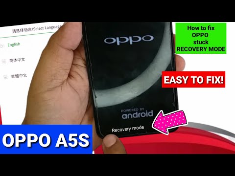 OPPO A5S STUCK RECOVERY MODE SOLUTION #cellphonerepair  #howtofix