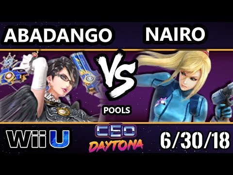 CEO 2018 Smash 4 - Abadango (Bayonetta) Vs. NRG | Nairo (ZSS) Wii U - Phase 2 Pools