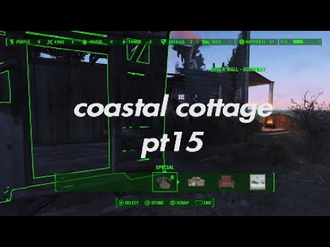 Fallout 4 - coastal cottage build pt15 - PS5 no mods