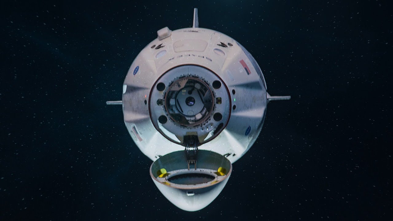 Watch SpaceX dock with the ISS and open the hatch live