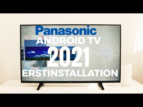 Panasonic Android TV 2021 Erstinstallation