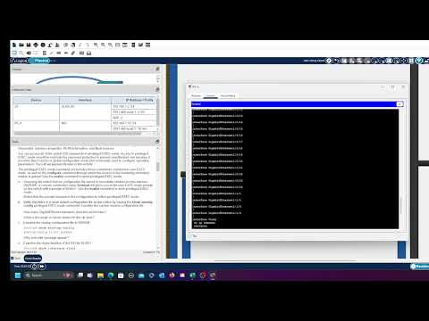 CCNA2v7 1.1.7 Packet Tracer – Basic Switch Configuration