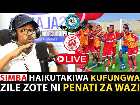 WAMEBEBWA KWEUPEEE! SALAMBA AWALIPUA SIMBA, REFA KAWAUWA SINGIDA PENATI MBILI...