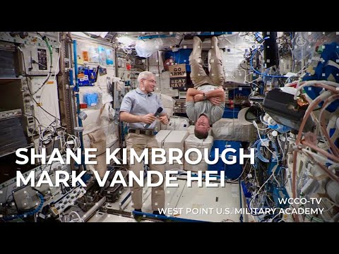 Shane Kimbrough and Vande Hei talk with WCCO-TV and West Point U.S. Military Academy