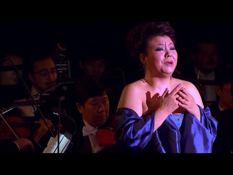 Hui He sings "Ritorna vincitor" from Aida (live 2009)