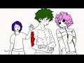 Midoriya's Worries [MHA Fan Animation] (IzuJirou, IzuMomo, IzuMina) #mha #anime #mhaships #deku