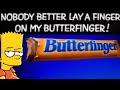 The Simpsons Crispity Crunchity Butterfinger Burst
