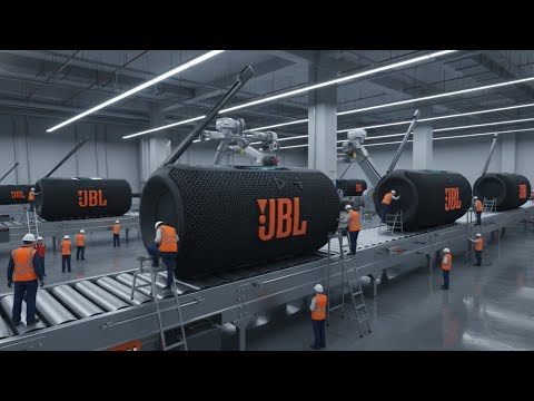 Inside JBL Production Line | How the JBL TUNER 3 Portable Radio Speaker Is Made (Full Process)