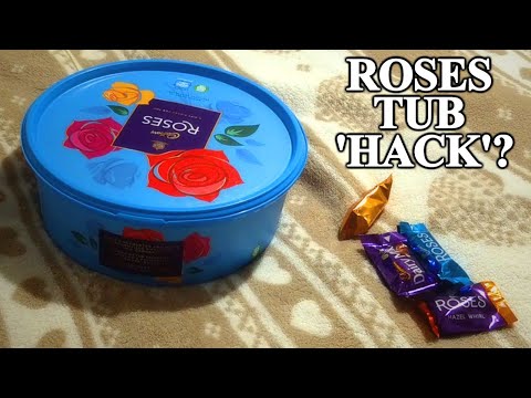 Cadbury Roses Christmas Tub "Hack" ??