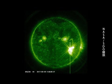 大規模な太陽フレアを測定:嵐を引き起こす可能性がある