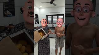 Download lagu Motu Patlu Ka Mango Dance 🥭🔥 | Patlu Ho Gaya Bahot Khus 😄🎉 | #trending mp3
