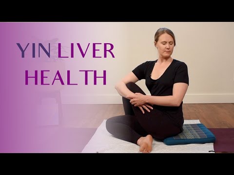 Yin Yoga for Liver Health | 45 min Yin for Liver & Gallbladder Meridians 🌳
