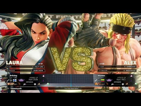 Street Fighter V: DrGulag vs Maumas - Losers Semifinals - EVO 2021 Online EU East