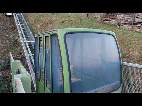 Privater Schrägaufzug Umiken Bergfahrt Hersteller Telefuni - private inclined lift Switzerland