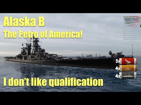 Alaska B - The Petro of America! | Ranked 3 Kill | World of Warships