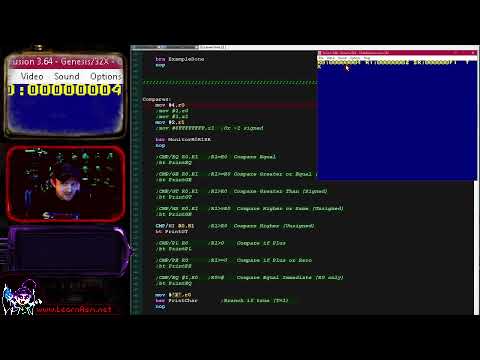 SuperH Lesson 3 - Conditions, Compares, Stack and Special Regs