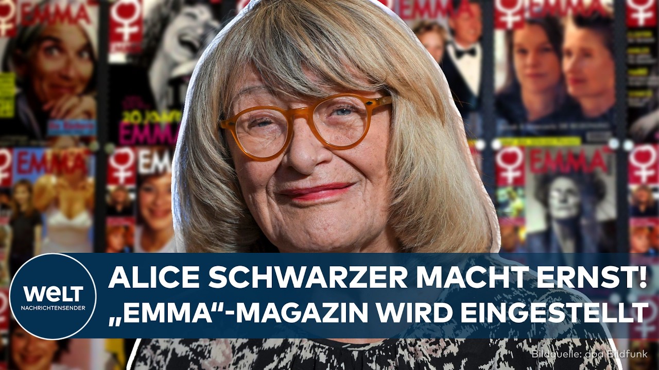 "EMMA" MAGAZIN: Alice Schwarzer macht Schluss! Feministische Zeitschrift wird eingestellt