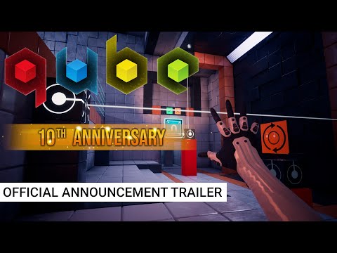 Q.U.B.E. 10th Anniversary | Announcement Trailer (First-Person Puzzle Adventure)
