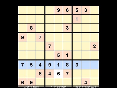 How to Solve The Hindu Sudoku Hard September 22, 2022