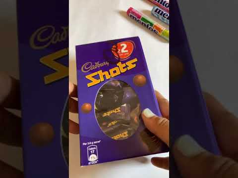 Upcoming Lot’s and Lots Of Chocolate Opening Cadbury Shots big pack