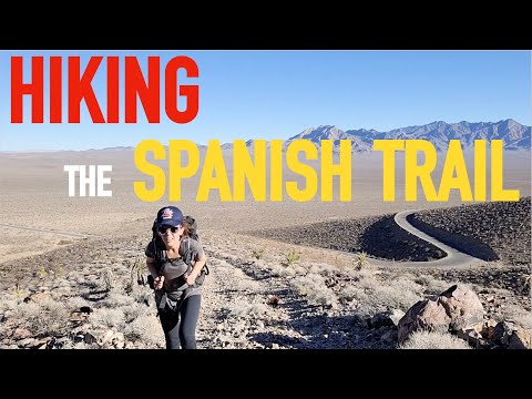 #606 One Day on the Old Spanish Trail: Walking 24 Miles From Stump Spring, NV to Resting Spring, CA