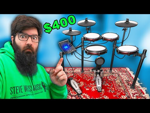 This Electronic Drum Set is a BEAST for only $400